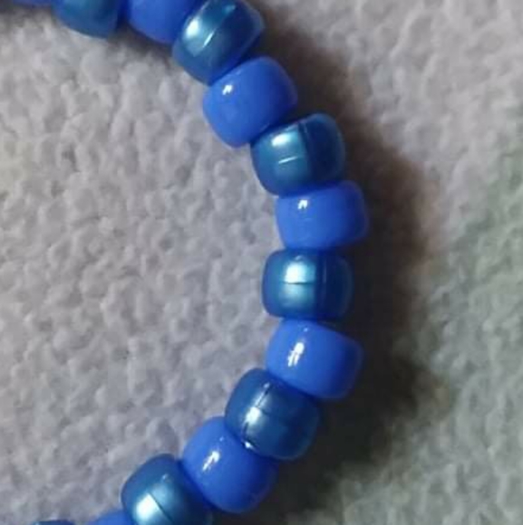 blue kandi bracelet - Picture 4 of 4